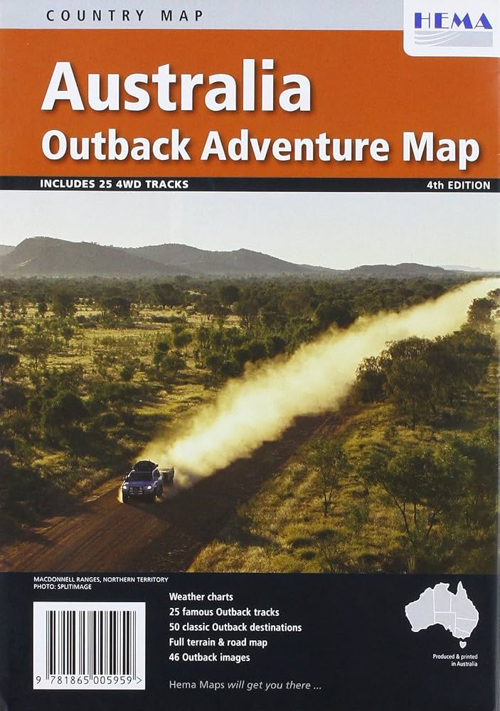 Alice Springs Outback Adventure Map