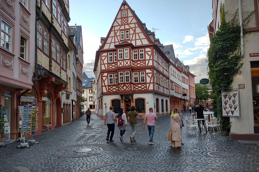 Traditional German tavern Mainz