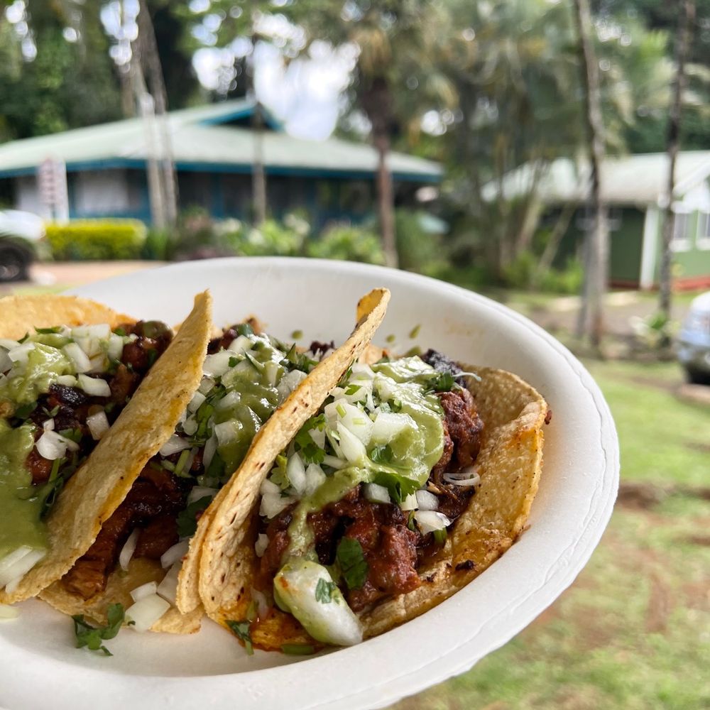 Al Pastor Tacos Food Truck Kauai