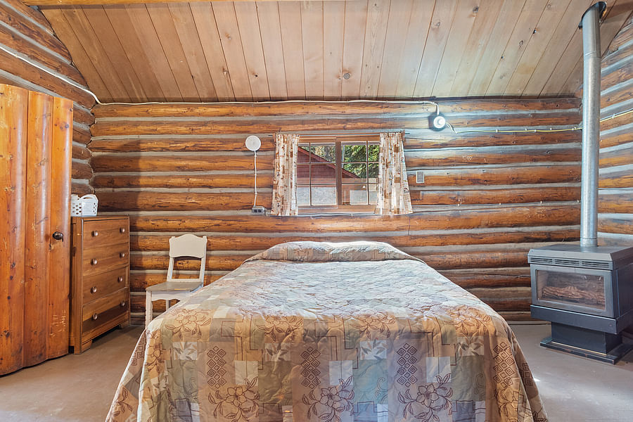 rustic miner's cabin Juneau