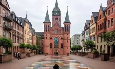 What are some special or unusual things that first-time visitors notice when they visit Mainz, Germany?