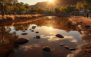 What are the attractions of living in Alice Springs?